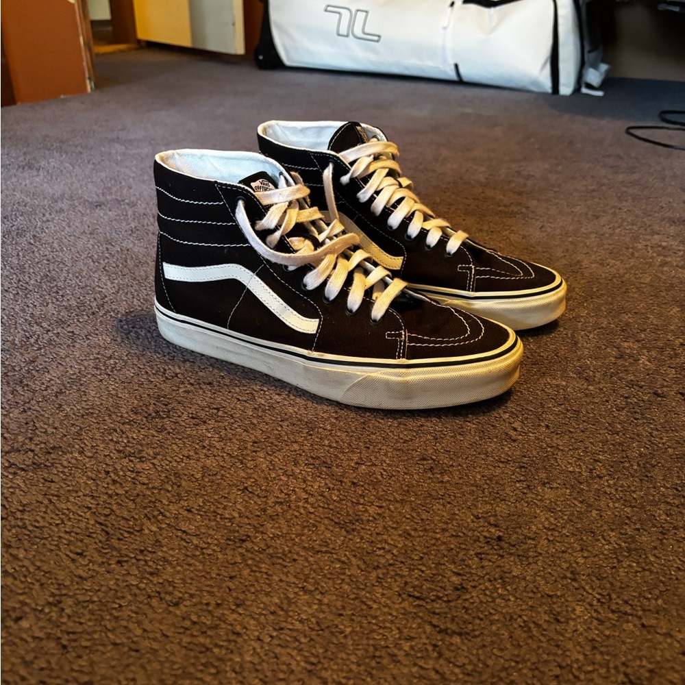 Vans Black High-Top Sneakers